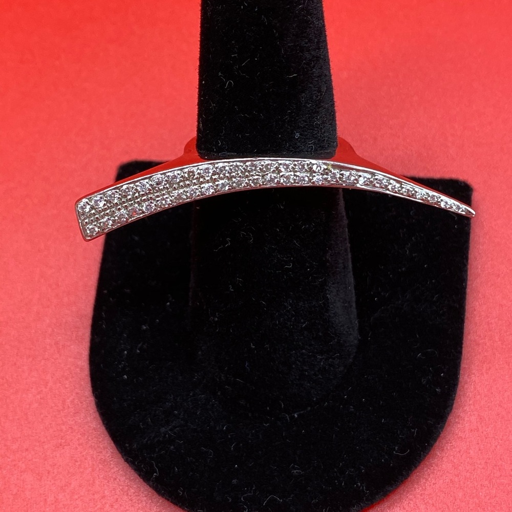 Eyebrow ring. beautiful, show stopper.